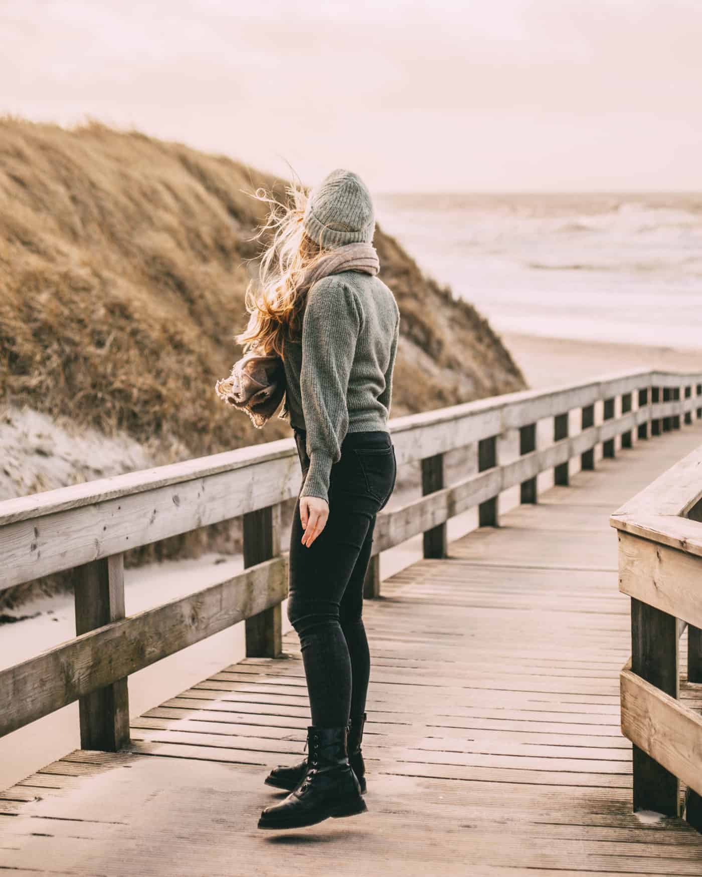 Sylt Fräulein Finja Wenningstedt Strand