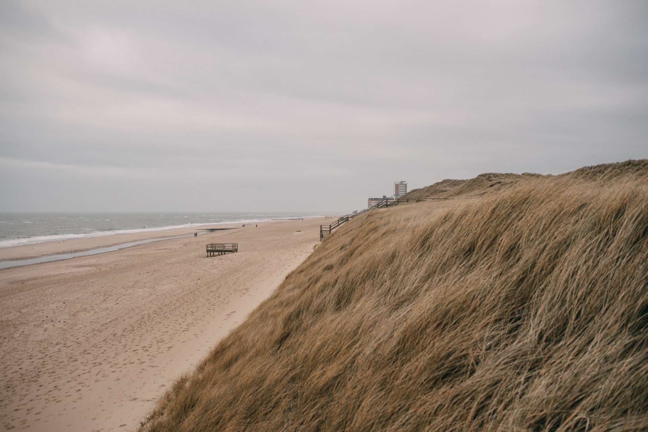 Strand Westerland Winter Januar Sylt 