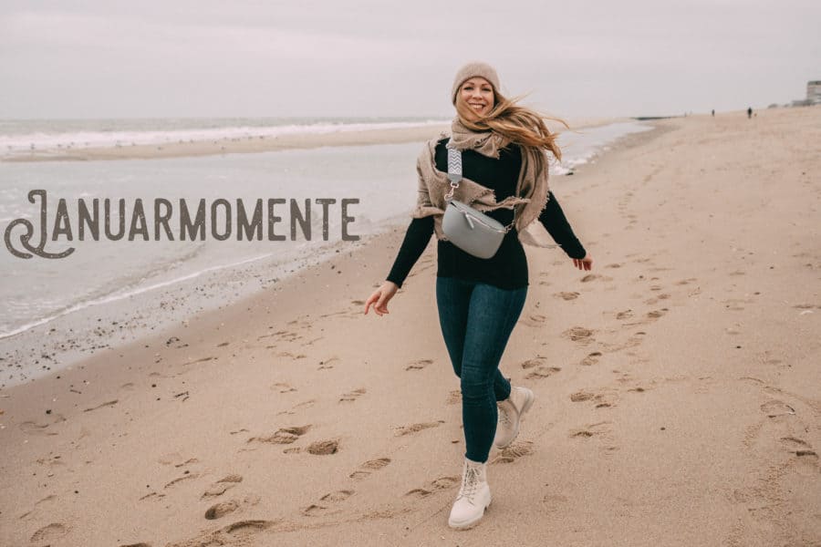 Sylt Fräulein Finja Schulze Strand Westerland Januar Sylt