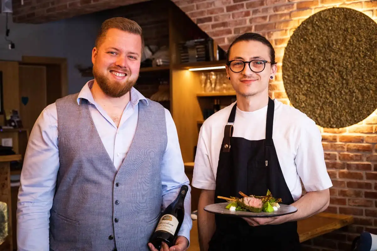 Restaurant #Foodporn in Westerland: Restaurantleiter Eike und Küchenchef Leo