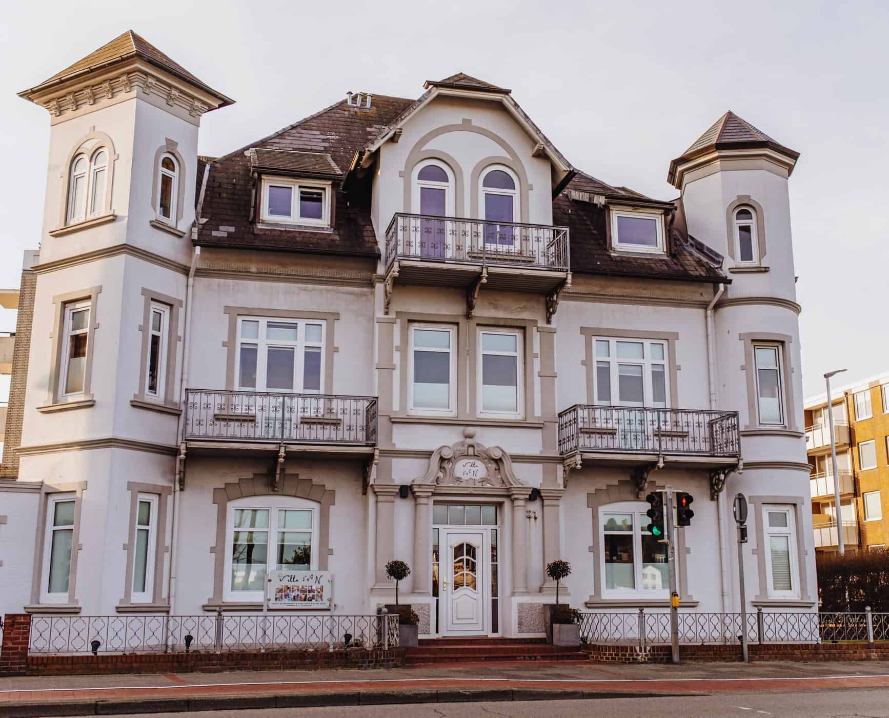 Design-Hotel Villa 54° Nord in Westerland auf Sylt: Aussenaufnahme