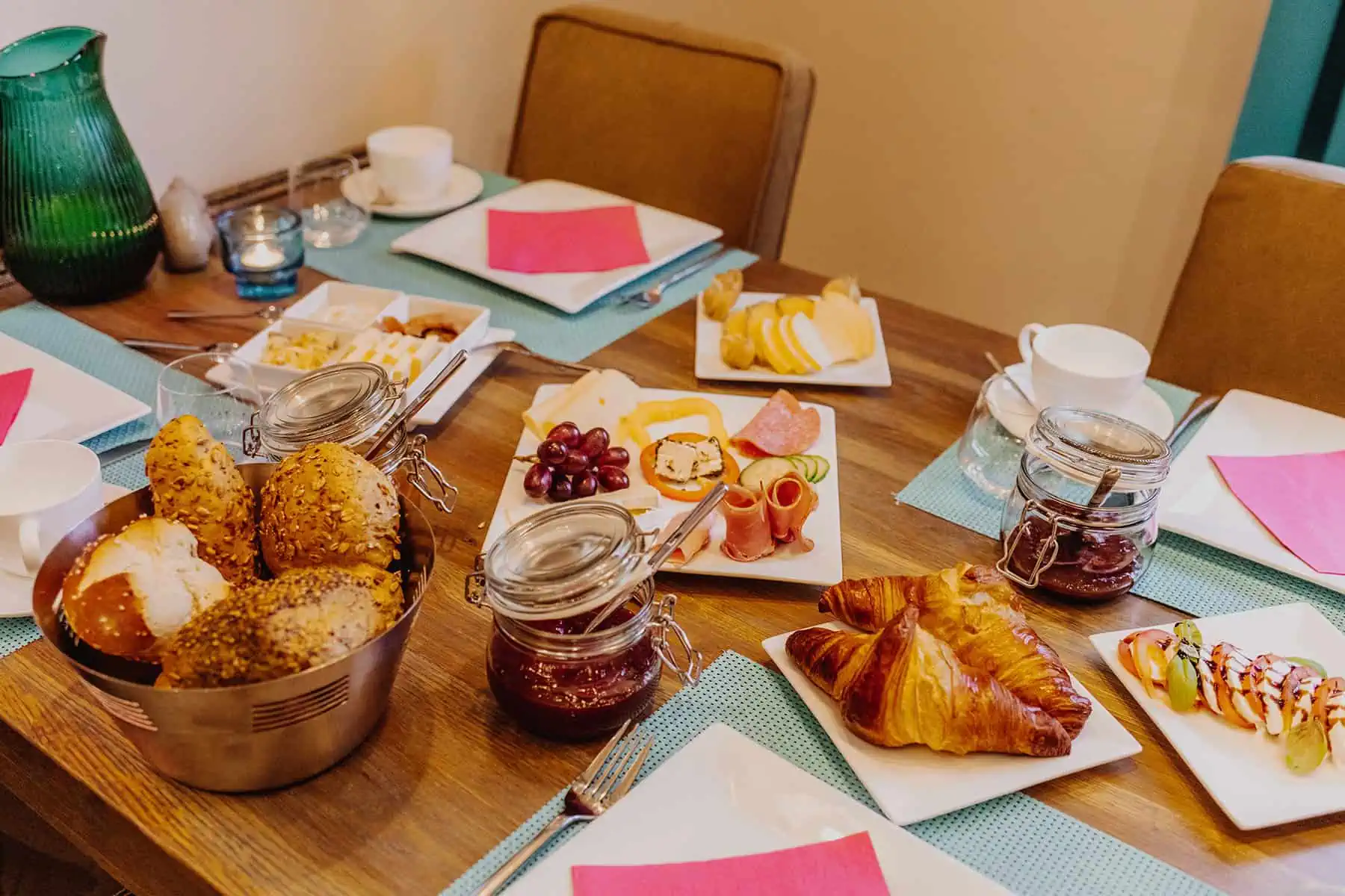 Villa 54° Nord Westerland: Frühstück