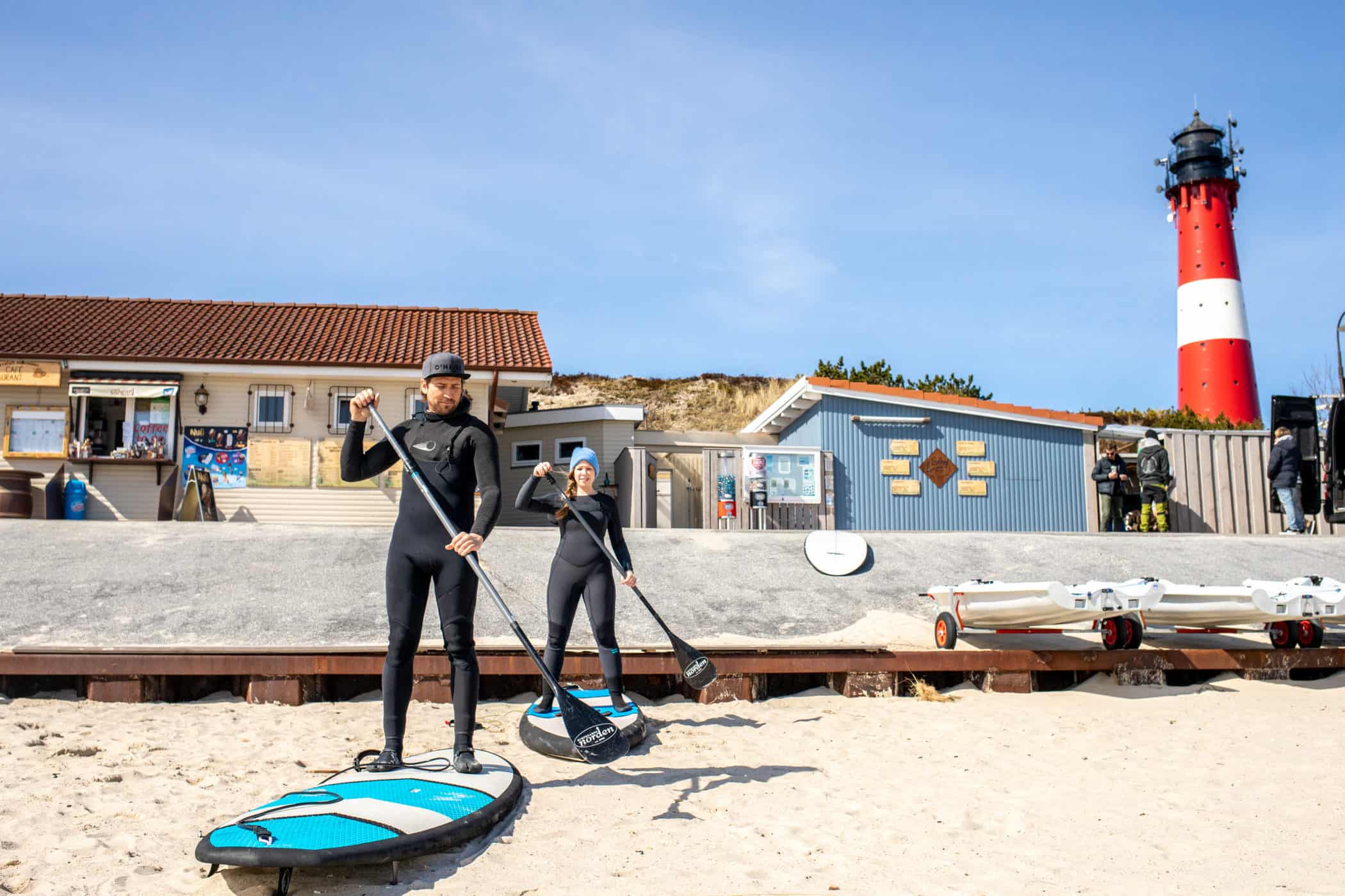 Ab aufs Board: Mein erstes Mal Stand-Up-Paddling auf Sylt in Hörnum Surfschule Südkap Surfing