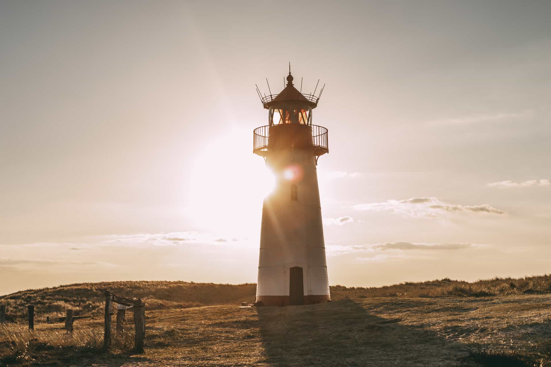 Sylt im April 2022: Ellenbogen Sonnenuntergang