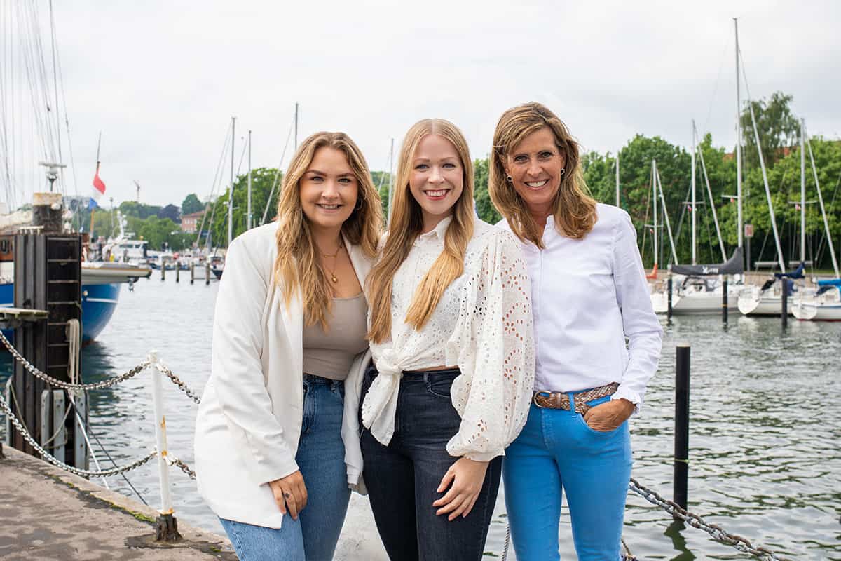 Sylt Fräulein Magazin 2022 Redaktionsteam Finja Schulze, Sina Hoyer und Anke Pipke