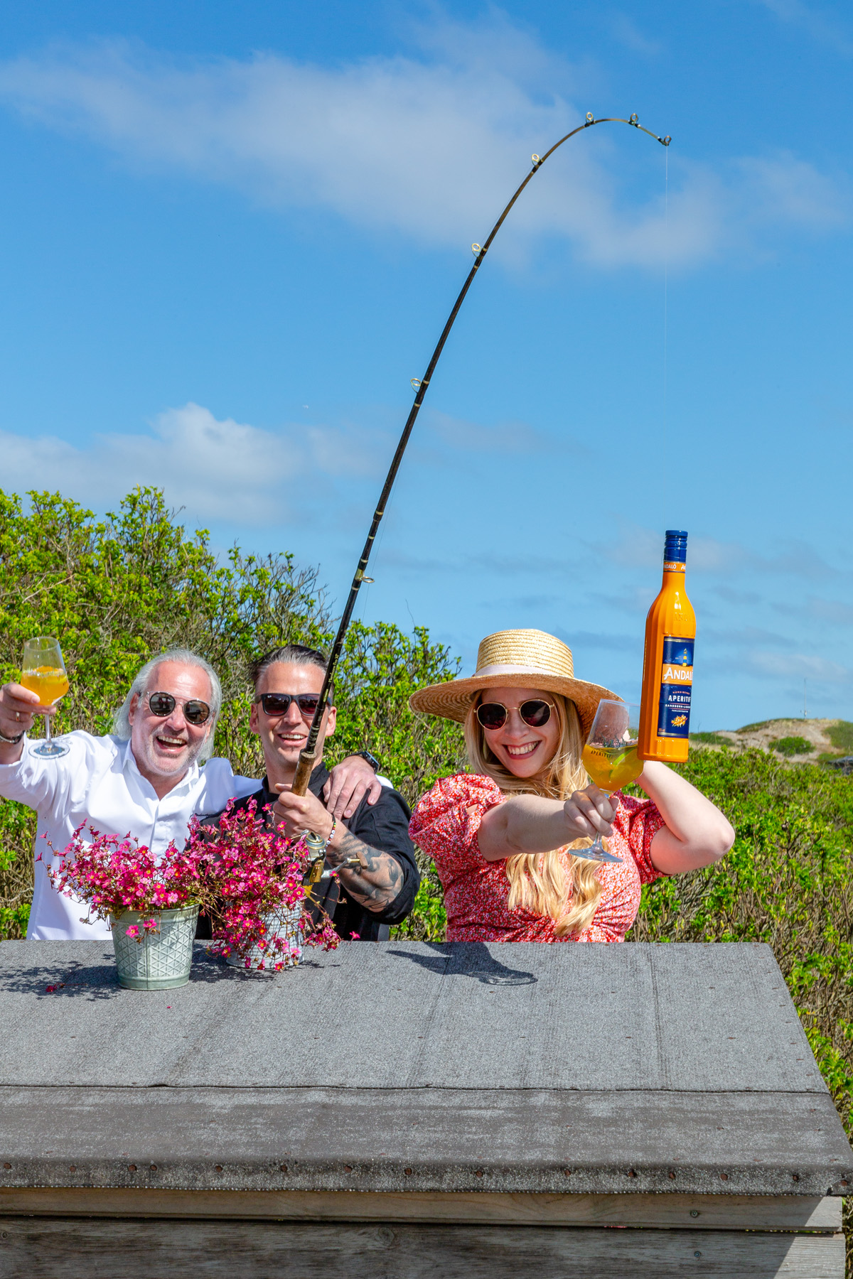 Sternekoch Holger Bodendorf kocht mit Sepp Reisenberger im S-Point Sylt in Westerland mit Sylt Fräulein Finja Schulze