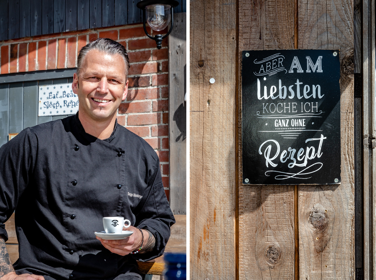 Sepp Reisenberger im S-Point Sylt in Westerland 