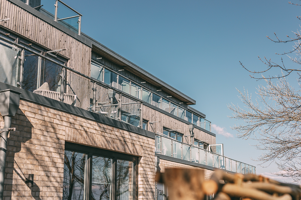 Hotel Strand in List auf Sylt Balkone