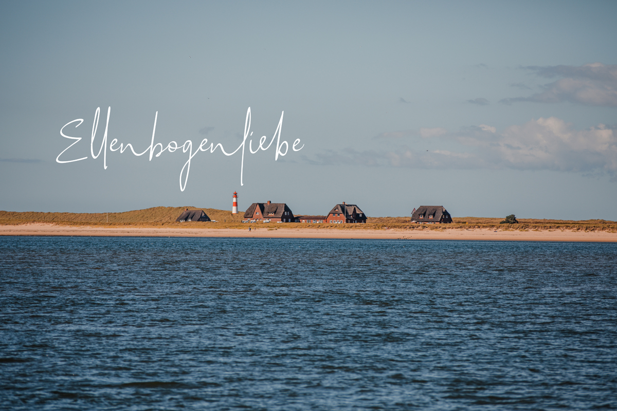 List Sylt Hafen Kutter Blick auf Ellenbogen