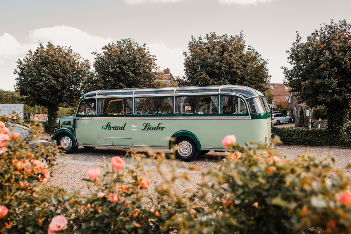 Oldtimer Bus Sylt Strandläufer Inseltour