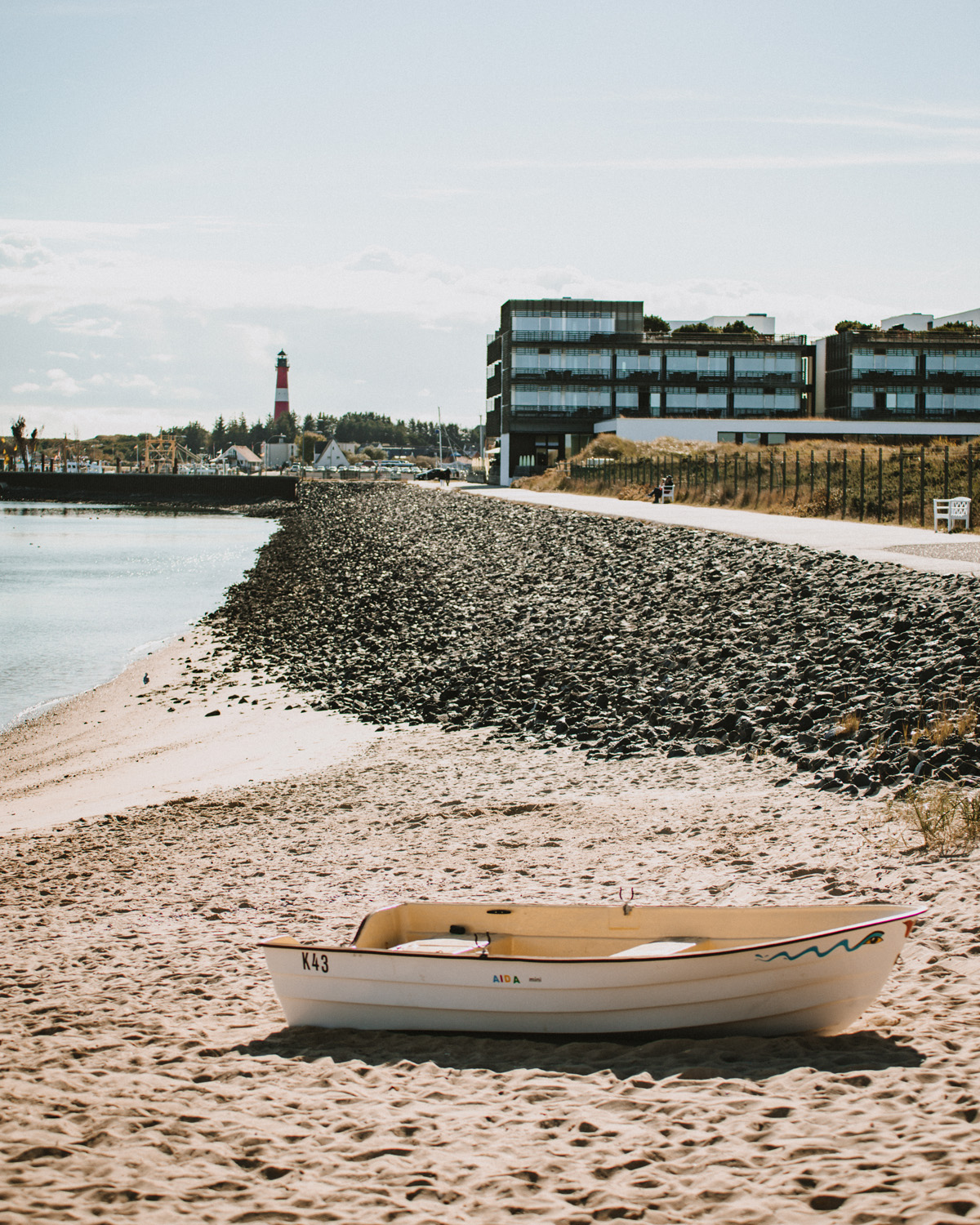 Sylt im September: Blick aus Hörnumer Leuchtturm und Budersand