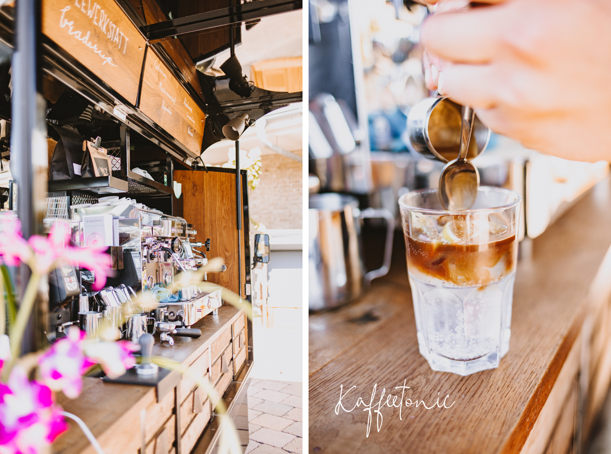 Lister-Markt-Woche Außenbereich Kaffeewerkstatt Braderup