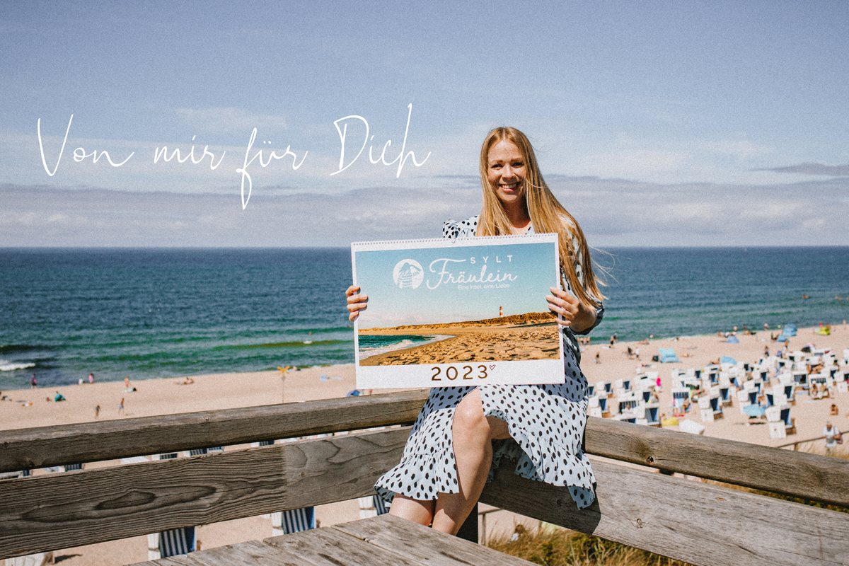 Sylt Fräulein Wandkalender 2023