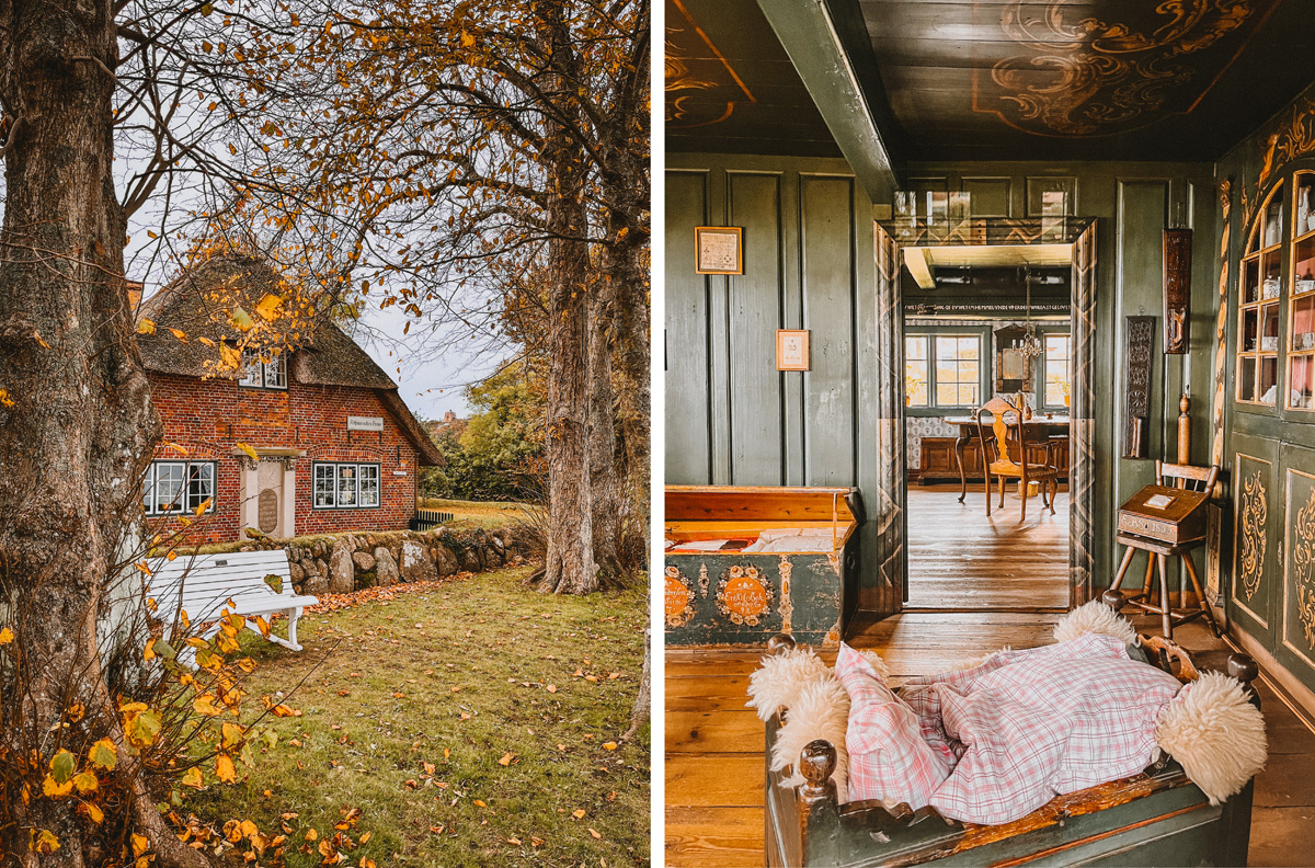 Sylt im Oktober: Altfriesisches Haus in Keitum