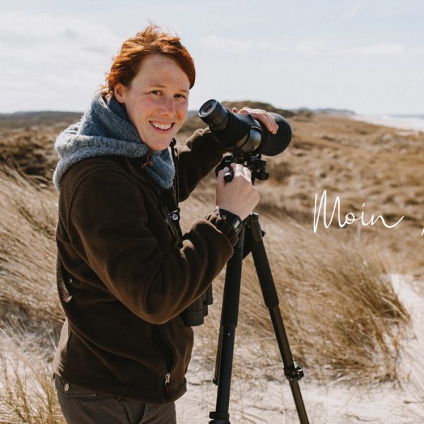 Nationalpark-Rangerin Anne Schacht auf Sylt