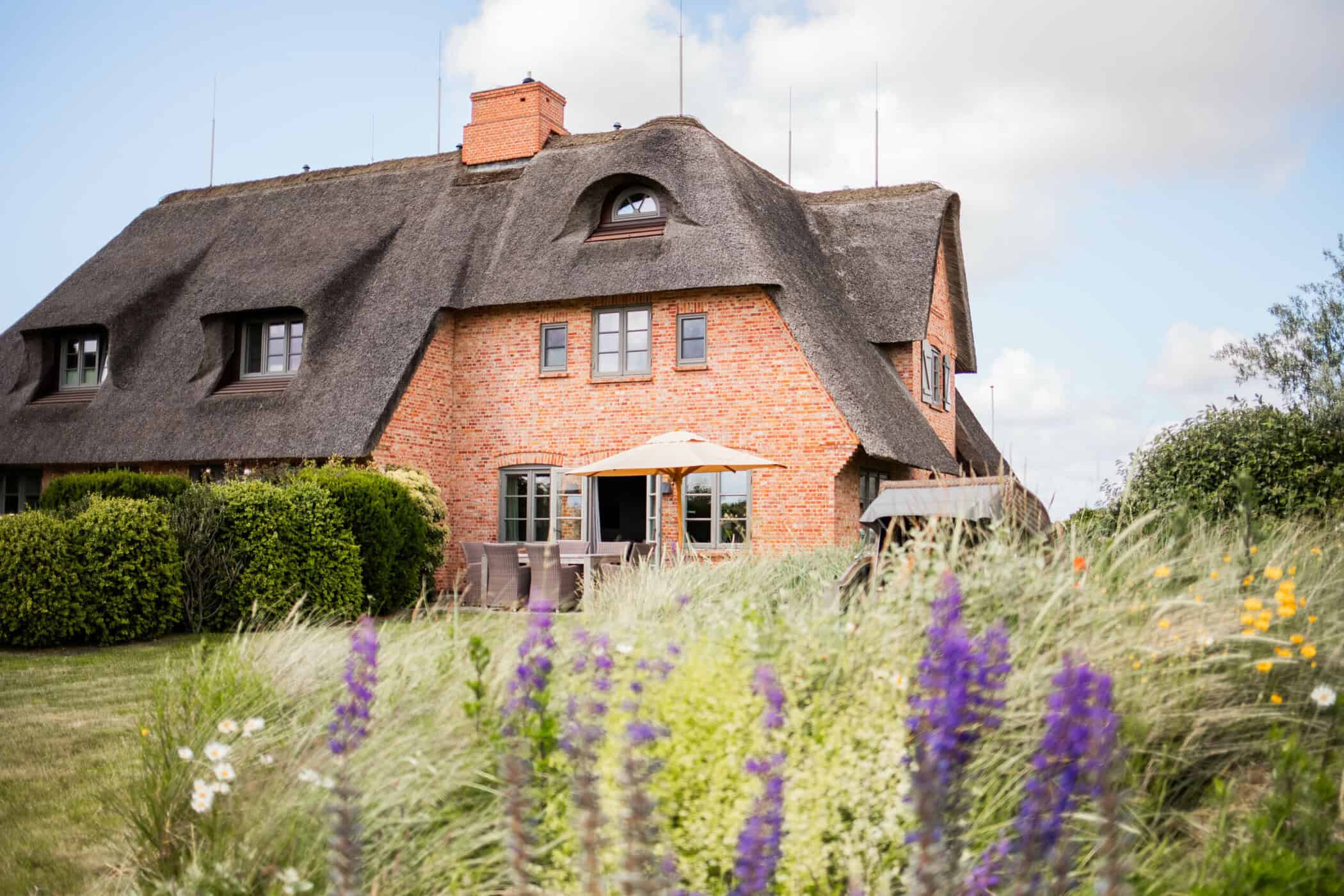 Außenansicht Ferienhaus Üp Klef 6a Litzkow Sylt
