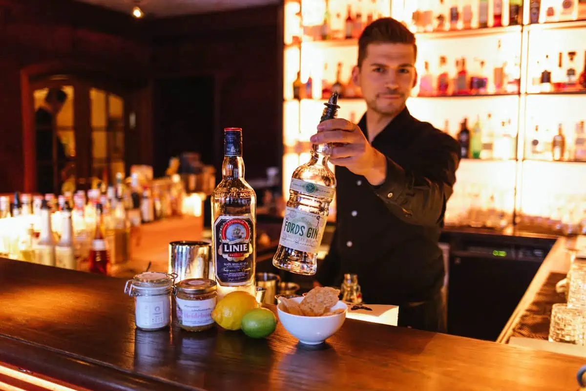 Hotel Stadt Hamburg: Hardy's Bar Cocktail Zutaten
