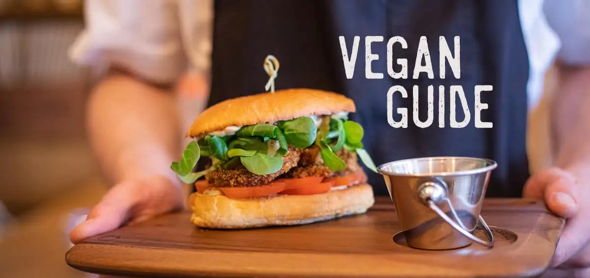 Vegan auf Sylt: Ein veganer Burger aus dem Restaurant foodporn Sylt