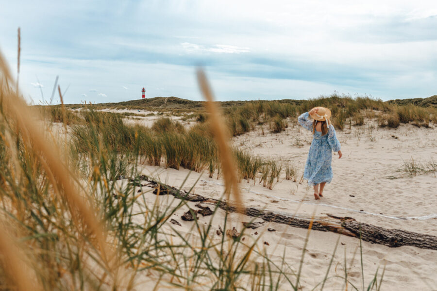 Sylt Fräulein am Lister Ellenbogen