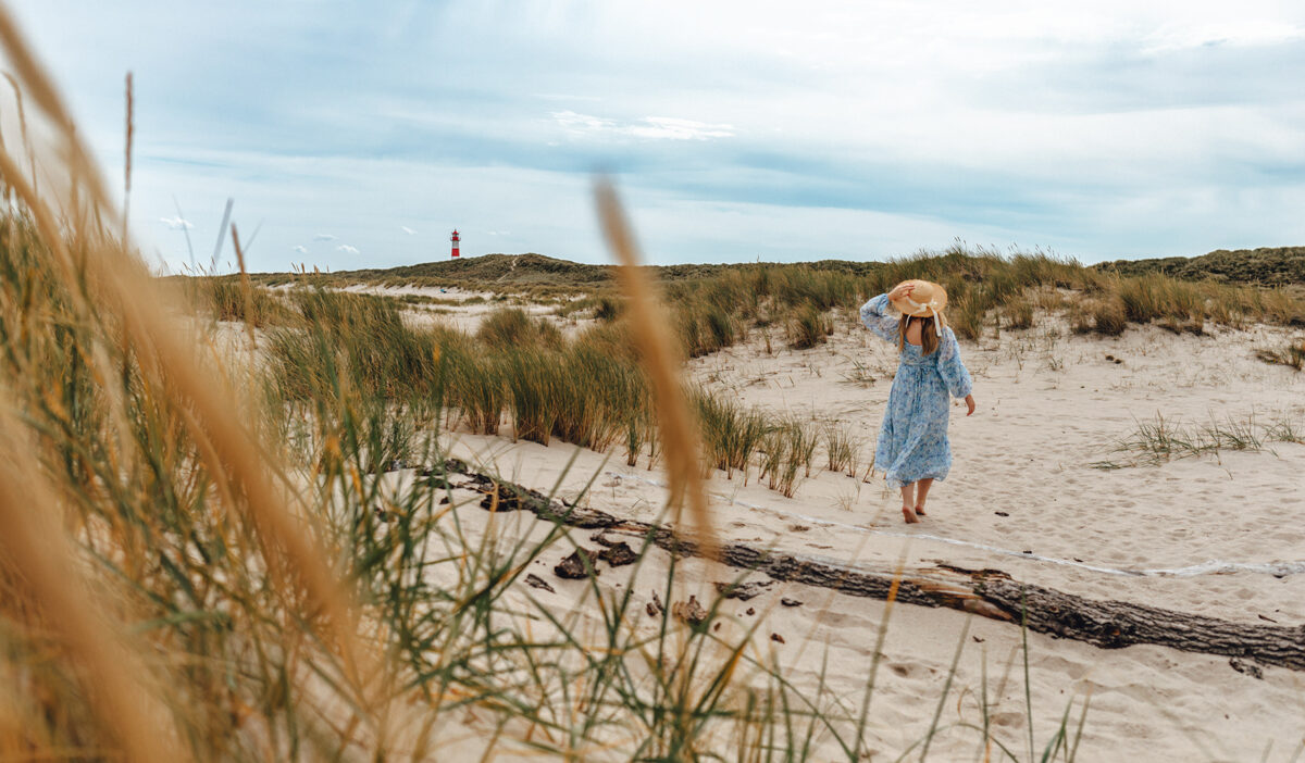 Sylt Fräulein am Lister Ellenbogen