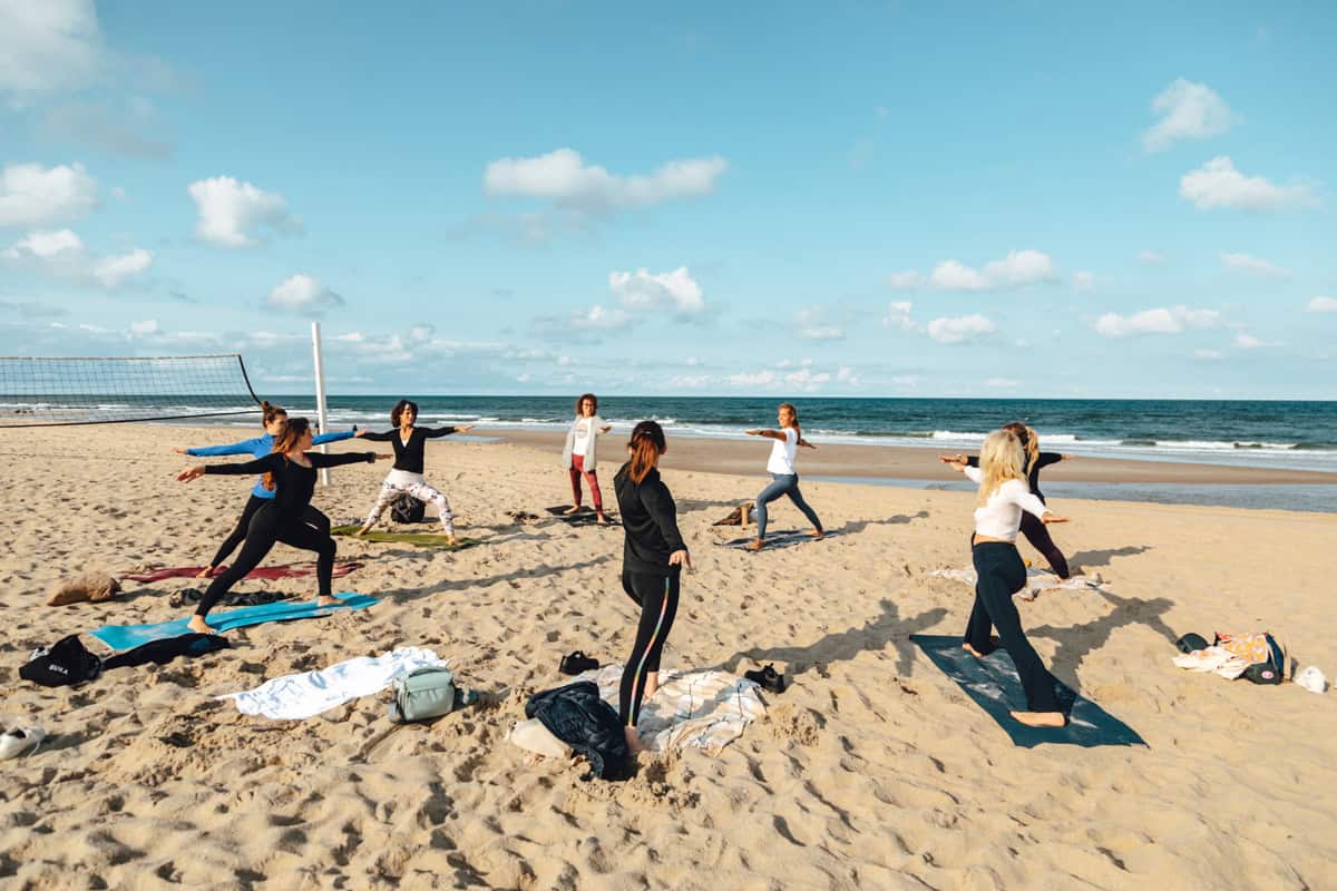 Alleine nach Sylt Tipps: Strandyoga