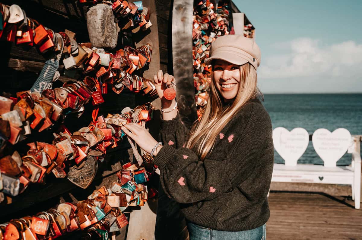 Valentinstag auf Sylt: Date-Ideen Liebeswand Schloss