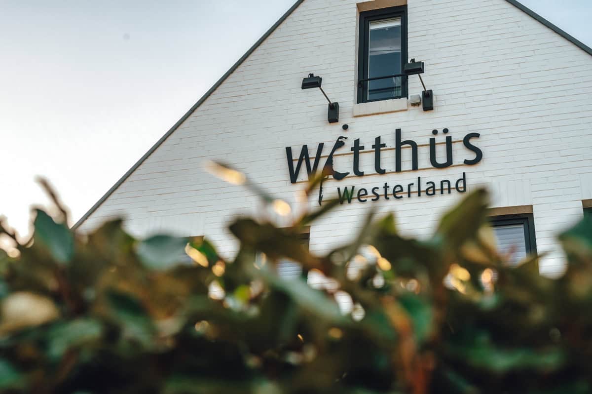 Ferienhaus Witthüs Westerland in Strandnähe auf Sylt von aussen